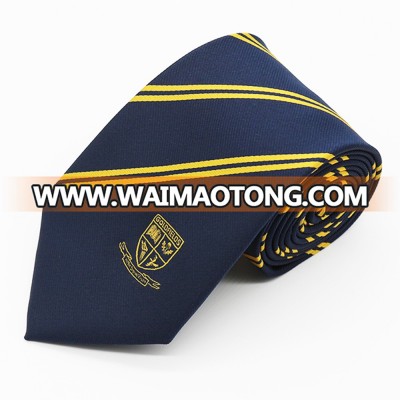 Good Quality 100% Polyester Company Logo Neck Ties