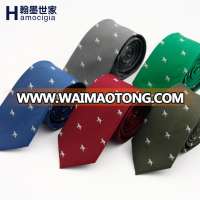 Custom Design Mens Silk Ties Animal Chinese Neckwear Supplier